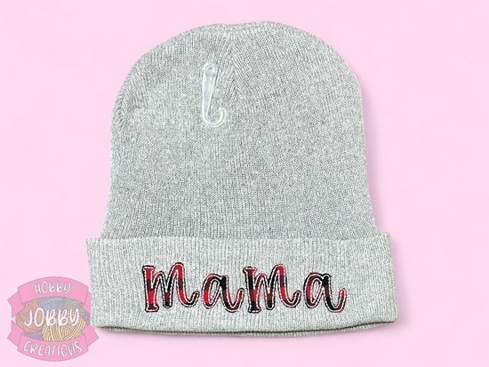 Beanie (Mama Plaid)