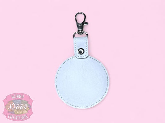 Steeler Embroidered Keychain