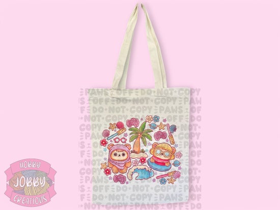 Graphic Tote (Beach Woks)