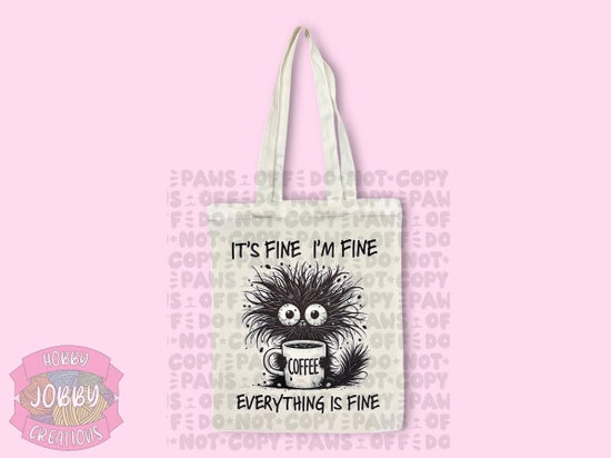 Graphic Tote (It's Fine)