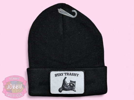 Patch Beanie (Stay Trashy)