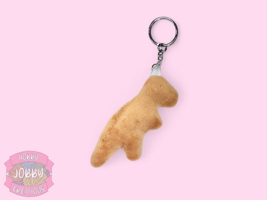 Dino Nuggy Plushie Keychain