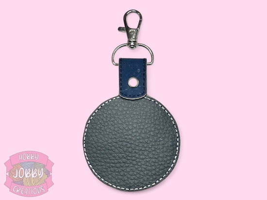 Nevermore Window Embroidered Keychain