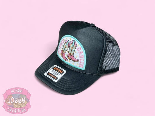 Howdy Darlin Patch Hat (Black)