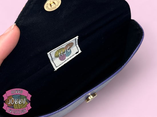 Glasses Case (Purple w/ Bats)