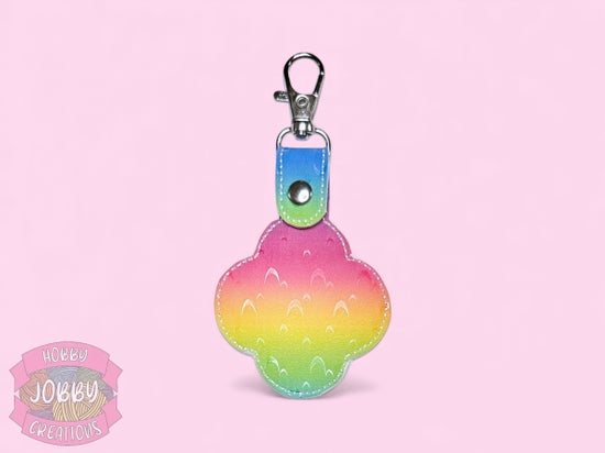 Hunter Embroidered Keychain