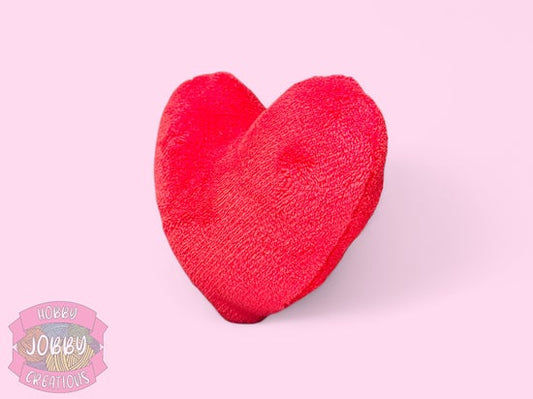 Heart Plushie (Red)