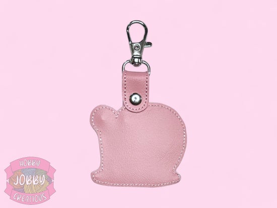 Snail Pet Embroidered Keychain