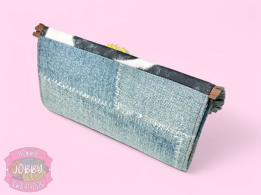 Rustic Cow Sunflower Wallet