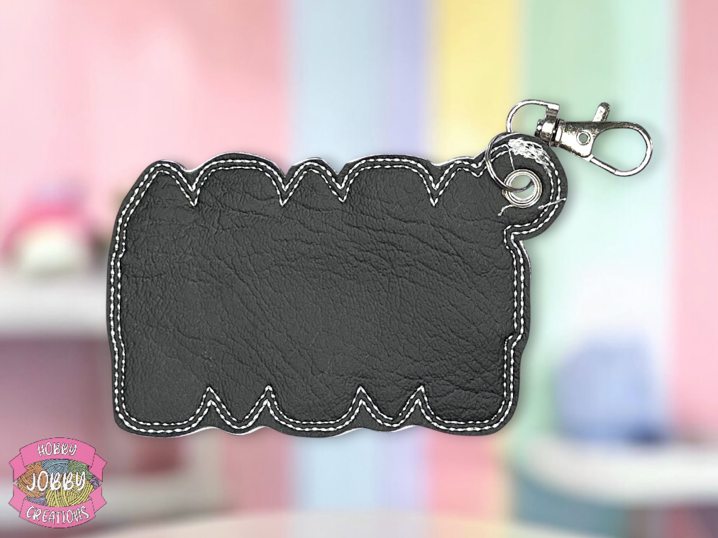 Teacher Embroidered Bag Tag