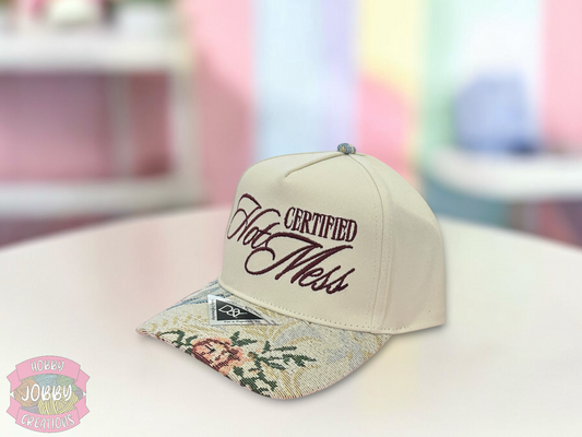 Certified Hot Mess Embroidered Hat