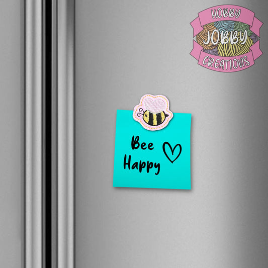 Little Bee Magnet Digital Embroidery Design