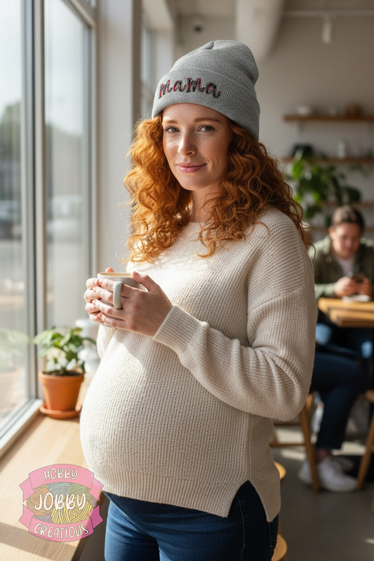 Beanie (Mama Plaid)
