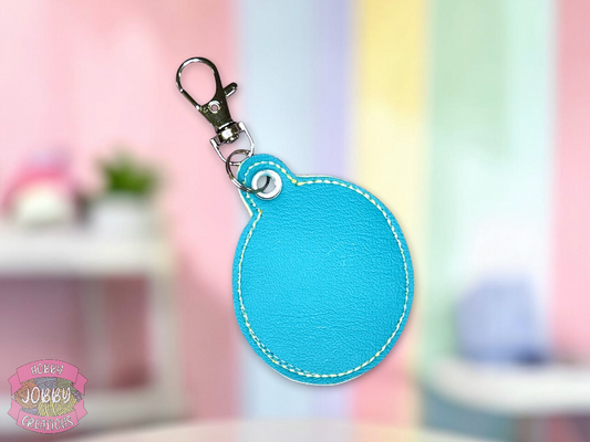 90s Pet Embroidered Keychain