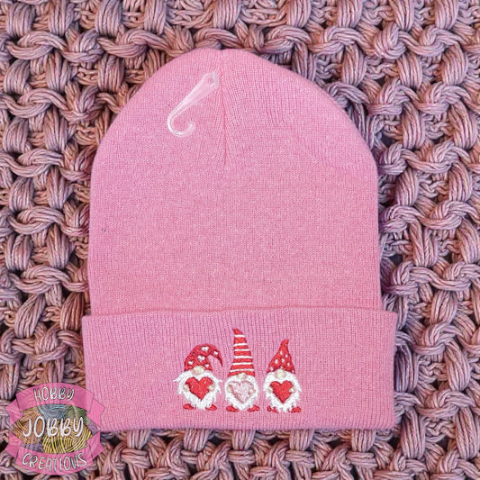 Heart Gnomes Beanie