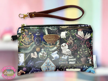Wristlet Bag (Magic School Suplies)