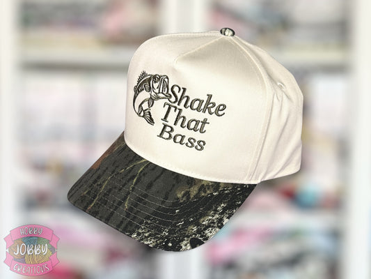 Custom Shake That Bass Embroidered Hat