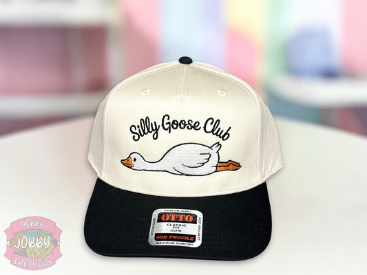 Silly Goose Club Embroidered Hat