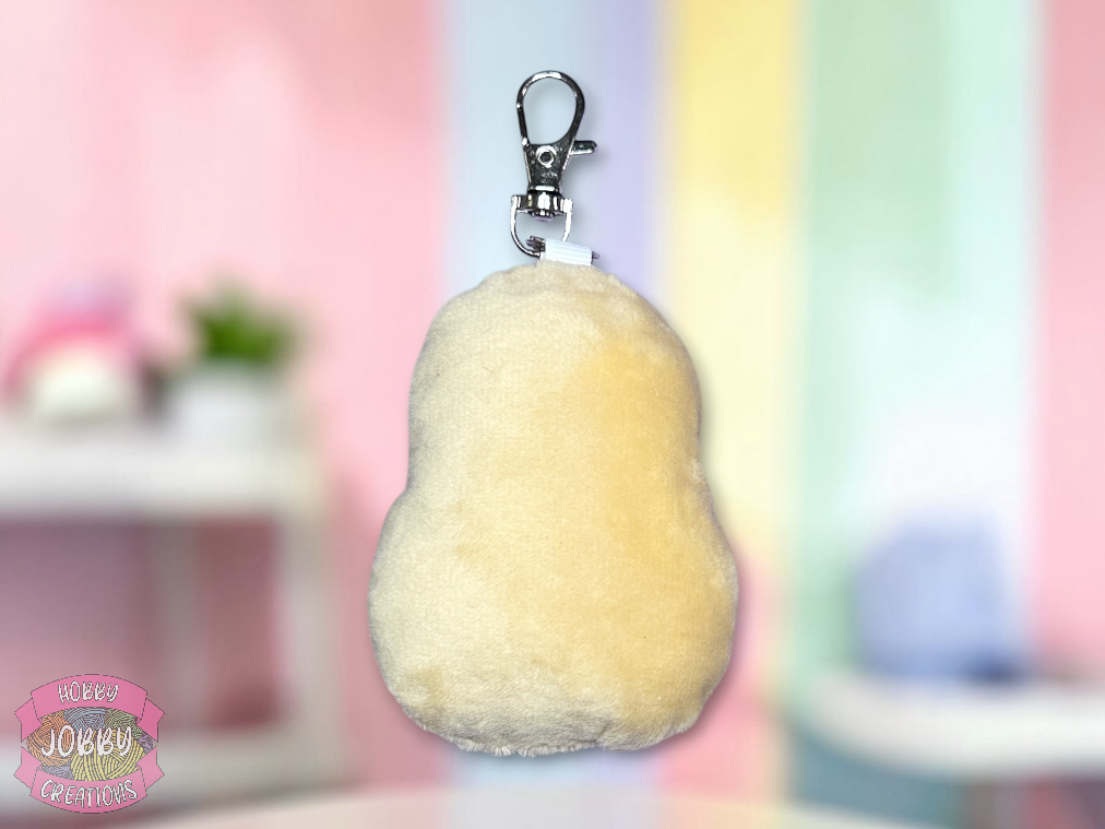 Potato Plushie Keychain