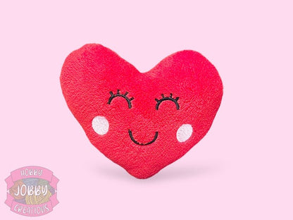 Heart Plushie (Red)
