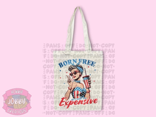 Graphic Tote (Born Free)