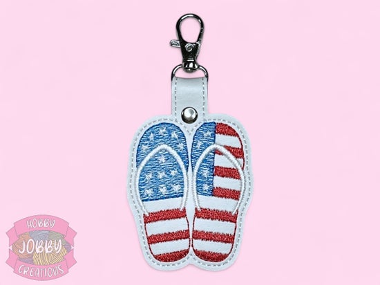 USA Flops Keychain