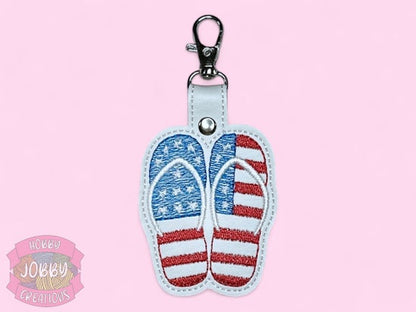 USA Flops Keychain