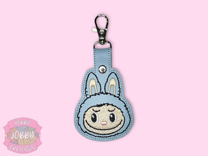 Trendy Troll Embroidered Keychain