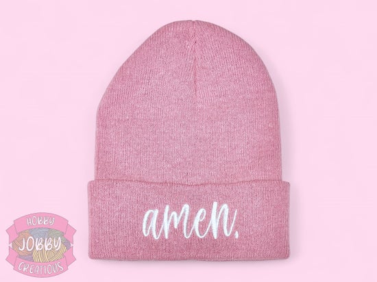 amen. Beanie