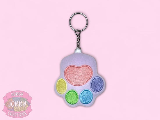 Paw Plushie Keychain