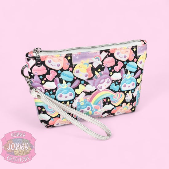 Hello Friends Rainbow Tracy Wristlet w/ Card Slots