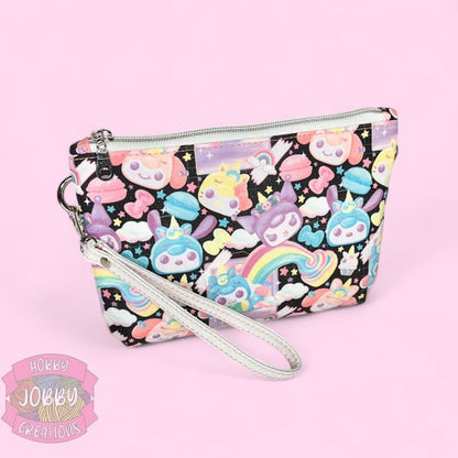 Hello Friends Rainbow Tracy Wristlet w/ Card Slots