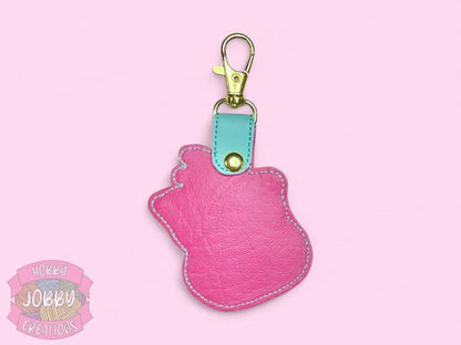 Ohana Doll Embroidered Keychain