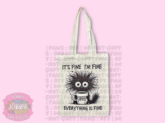 Graphic Tote (It's Fine)