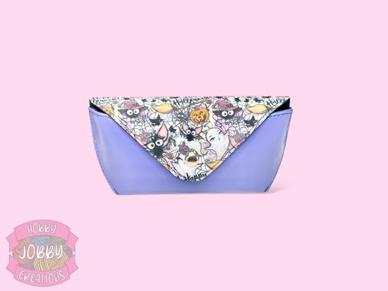 Glasses Case (Purple w/ Bats)