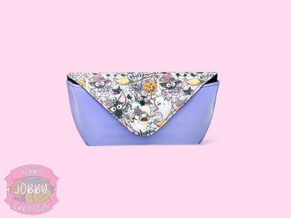 Glasses Case (Purple w/ Bats)
