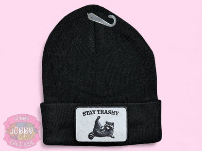 Patch Beanie (Stay Trashy)