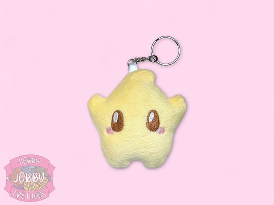 Cute Star Plushie Keychain