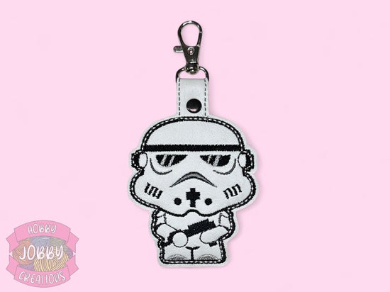 Storm Soldier Embroidered Keychain