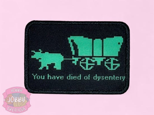 Died of Dysentery Graphic Patch