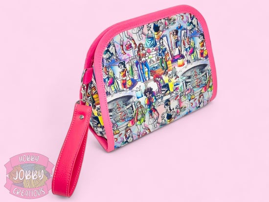 Cosmetic Bag with Removeable Interior Bag