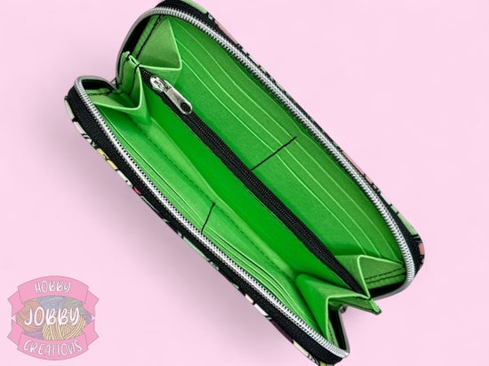 Invader Zip Around Wallet