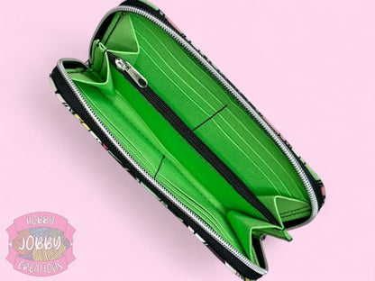 Invader Zip Around Wallet