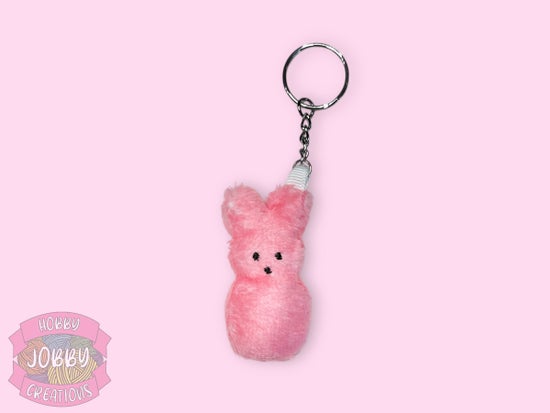 Bunny Plushie Keychain (Select for color options.)