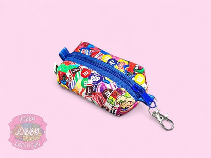 Itty Bitty Boxy Bag (Candies w/ Blue)