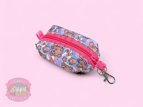 Itty Bitty Boxy Bag (Galaxy Sweet Bears w/ Pink)