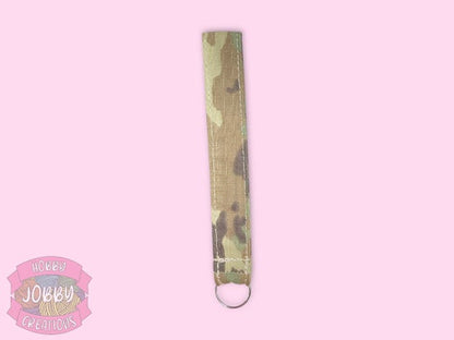 Military Camo Key Fob/Wrist Keychain