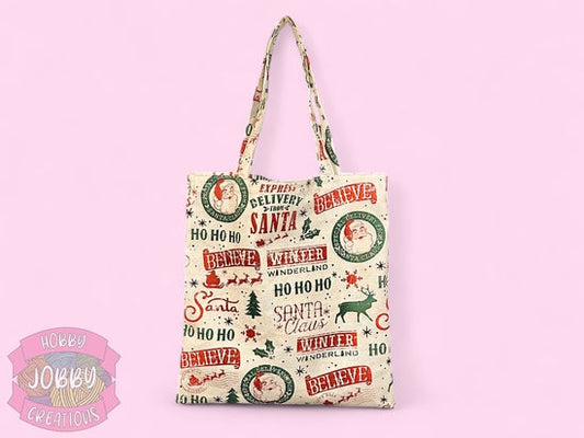Canvas Tote (Christmas)