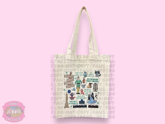 Graphic Tote (Santa's Helper)