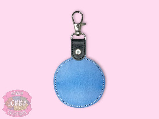 Monster Ball Embroidered Keychain